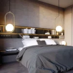 Lampara Colgante Techo 1 Luz Moderno Minimalista Sofisticada Dorada - Imagen 2