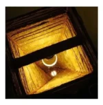 Lampara Pie Fibra Natural Artesanal Torneada Doble Luz 150cm - Imagen 4