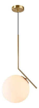 Colgante Lámpara Techo Globo Globo Vidrio Minimalista Moderno - Imagen 2