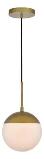 Lámpara Colgante Moderna Esfera Vidrio Minimalista Nordico - Imagen 2