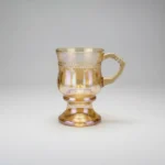 Pack 6 Tazas De Vidrio Vintage Para Café Y Te Con Asa 250ml - Imagen 2