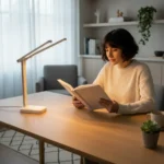 Lámpara De Escritorio Led Dimmer Tres Tonos Led 9w Blanca