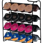 Portacapsulas Dispensador De Capsulas X32 Dolce Gusto Cafe Negro