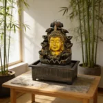 Fuente De Agua Buda Cantaros Con Luz Relajación Grande
