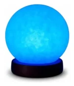 Lampara Veladora Cuadrada Luminaria De Sal De Himalaya Usb Redonda 10cm - Imagen 3