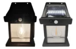 Lampara Aplique Solar Led Pared Sensor Movimiento Plástico - Imagen 2