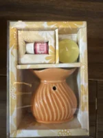 Set De Hornito Aromatizador Aceite Indu Y Velas Aromatica Sakura - Imagen 3