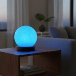 Lampara Veladora Cuadrada Luminaria De Sal De Himalaya Usb Redonda 10cm