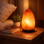Lampara De Sal Luz Del Himalaya 5 A 7 Kg Con Dimer Original