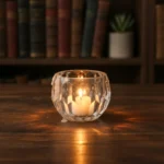 Pack De 6 Candelabro De Vidrio Porta Vela Moderno Pecera