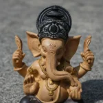 Adorno Estatuilla Ganesha Marron Abundancia Removedor De Obstáculos - Imagen 3