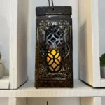 Farol Fanal Cerámica 25cm Alto Decoración Interior Exterior - Imagen 2