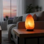 Lampara De Sal Luz Del Himalaya 1,5 A 2 Kg C/ Dimer Original