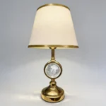 Lampara Portátil Veladora 2 Luz Mesa Grande Moderna Elegante - Imagen 4