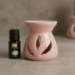 Set De Hornito Aromatizador Aceite Indu Y Velas Aromatica Vainilla - Imagen 3