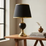 Lampara Portátil Veladora Mesa Grande Luz Elegante - Imagen 2