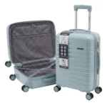 Valija Extra Resistente Ultraliviana Carry On 20 Pulgadas celeste - Imagen 2