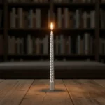 Pack De 4 Velas Torneadas Grande 30cm Metalizadas Candelabro - Imagen 4