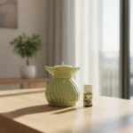 Set De Hornito Aromatizador Aceite Indu Y Velas Aromatica Green tea