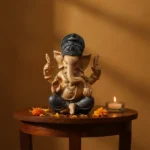 Adorno Estatuilla Ganesha Marron Abundancia Removedor De Obstáculos