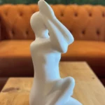 Mujer Yoga Adorno Estatuilla Chakra Namasté Meditación - Imagen 3