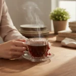 Pack 6 Tazas Con Plato Para Té Y Café Con Asa 230ml Cristal