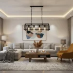 Lámpara Colgante De Hierro Moderna Industrial 4 Luces - Imagen 5
