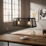 Lampara Colgante Luminaria Techo Vintage Moderna 2 Luces