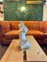 Mujer Yoga Adorno Estatuilla Chakra Namasté Meditación - Imagen 4