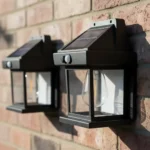Lampara Aplique Solar Led Pared Sensor Movimiento Plástico - Imagen 4
