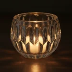 Pack De 6 Candelabro De Vidrio Porta Vela Moderno Pecera - Imagen 3