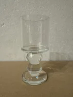 Candelabro De Vidrio Porta Vela Moderno Elegante 5x11cm - Imagen 5