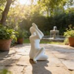 Mujer Yoga Adorno Estatuilla Chakra Namasté Meditación