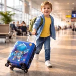 Valija Infantil Carry On 18 Ultraligera Resistente Niño Astronauta