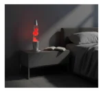 Lámpara Lava Portátil De Mesa Con Dimmer Rojo 34.5cm - Imagen 2