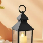 Farol Plástico Decorativo Home A Pila Vela Eléctrica Led - Imagen 4