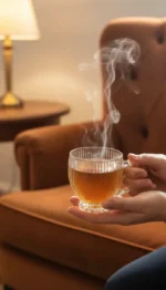 Pack 6 Tazas De Vidrio Para Té Y Café Con Asa 230ml Labrado