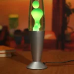 Lámpara Lava Portátil De Mesa Con Dimmer Verde 41cm - Imagen 4
