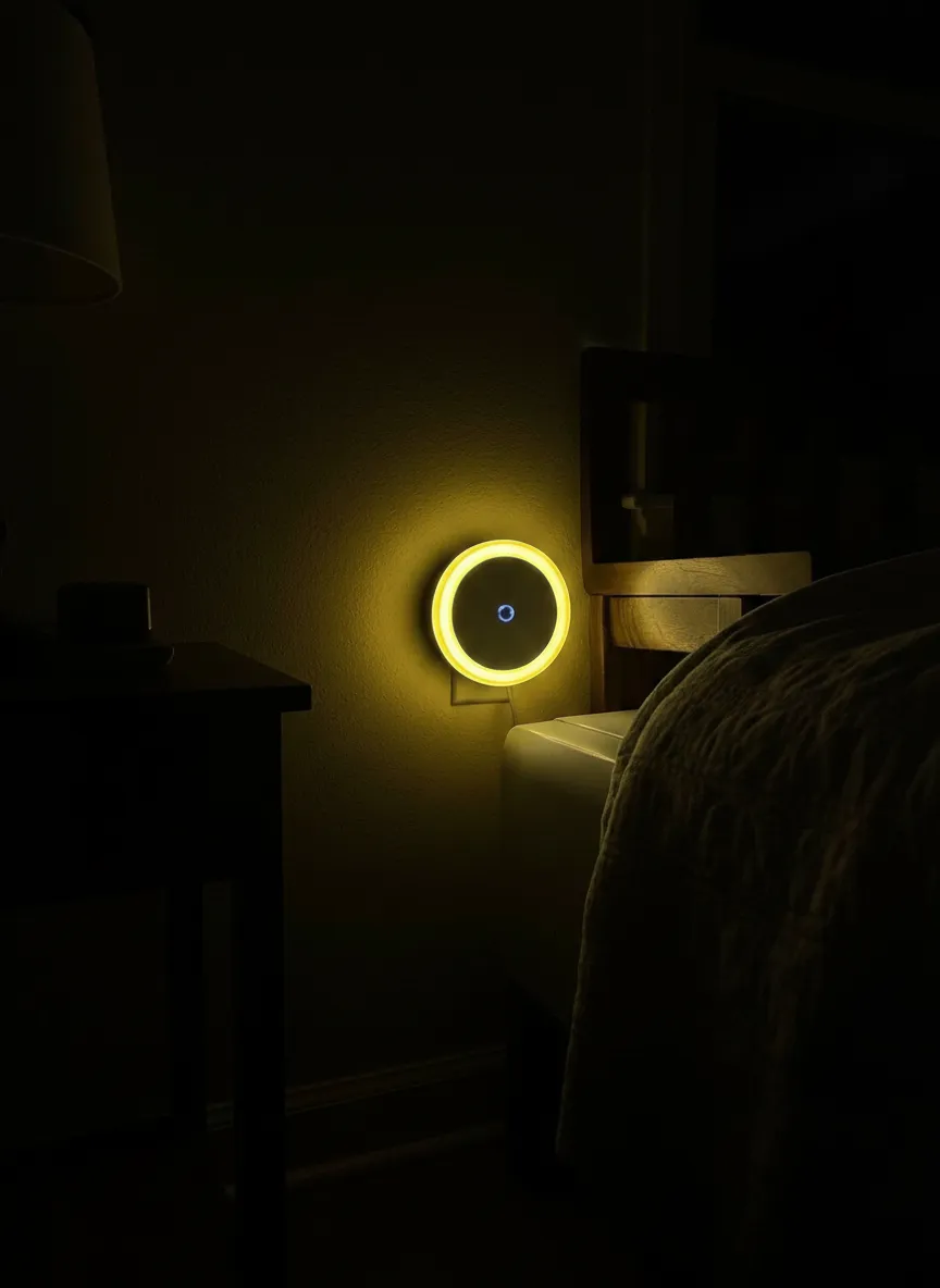 D_NQ_NP_2X_880736-MLU112998822449_062026-F Luz Led Nocturna Enchufable Sensor Noche Amarillo - Imagen 1