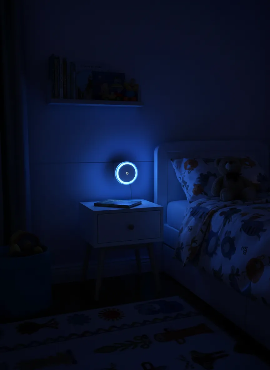 D_NQ_NP_2X_900728-MLU112998554845_062026-F Luz Led Nocturna Enchufable Sensor Noche Azul - Imagen 1