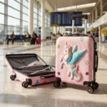 Valija Infantil Carry On 18 Ultraligera Resistente Niña Unicornio - Imagen 3