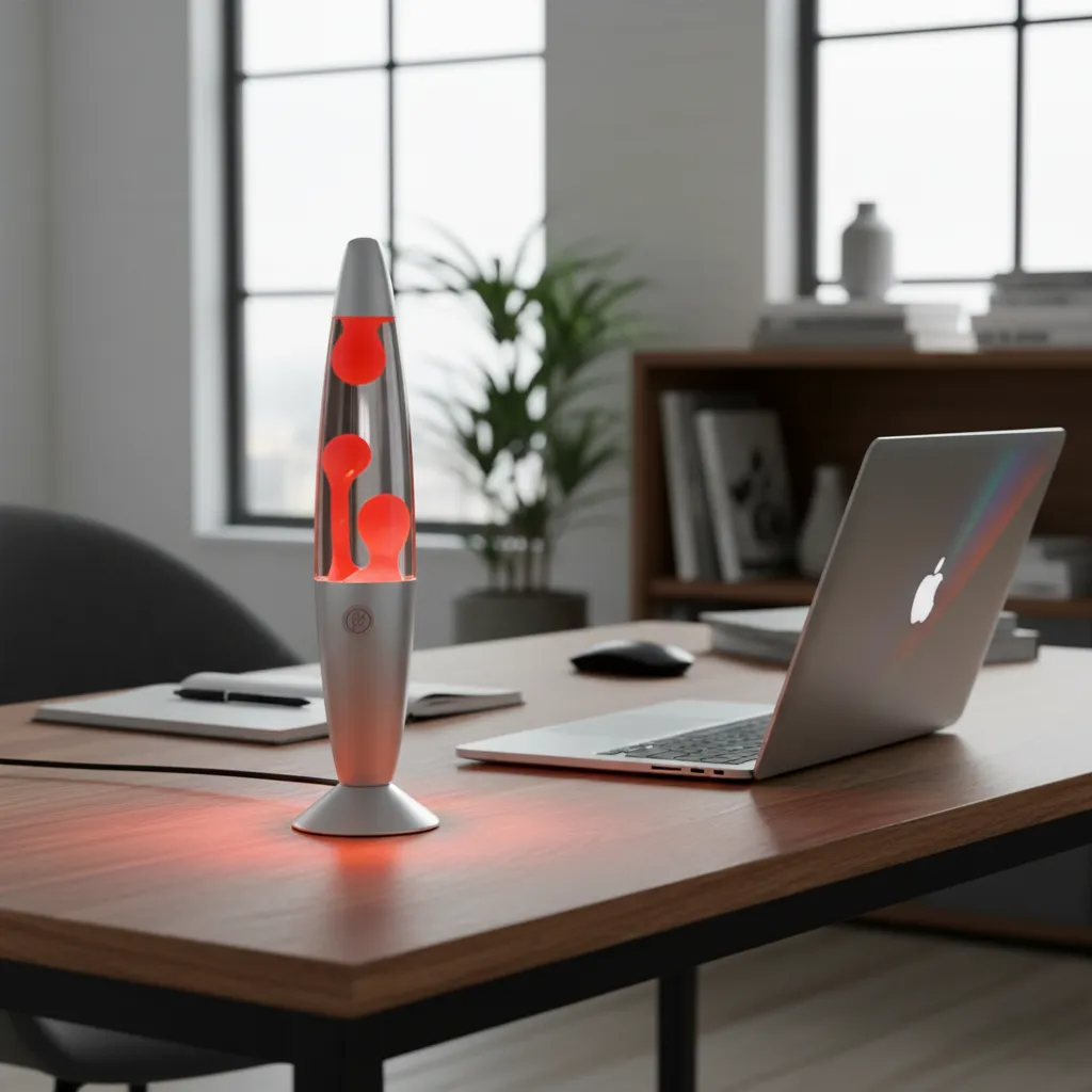 D_NQ_NP_2X_952897-MLA113633623055_062026-F Lámpara Lava Portátil De Mesa Con Dimmer Rojo 34.5cm - Imagen 1