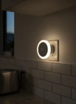 Luz Led Nocturna Enchufable Sensor Noche Blanco