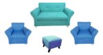 Juego Living Sofa 4 Cuerpos +2 Butacas +isla Garantía 2 Años - Imagen 10