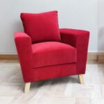 Sofá Sillón Butaca Roma 80cm Moderno 2 Años Garantía - Imagen 2