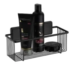 Juego Set 6 Accesorios para el Baño de Adhesivo Acero con 2 años de garantía Negro - Imagen 2