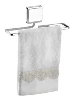 Juego Set 6 Accesorios para el Baño de Adhesivo Acero con 2 años de garantía Plateado - Imagen 5
