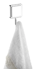 Juego Set 6 Accesorios para el Baño de Adhesivo Acero con 2 años de garantía Plateado - Imagen 7