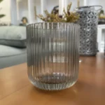 Vaso De Vidrio Corto X 6 Unidades Diseños Modernos Premium - Imagen 3