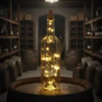 Pack 6 Luces Led Para Botella Tapón Simil Corcho Luciérnagas